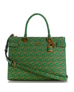 Guess Atene Mini Satchel Crossbody bag Green 