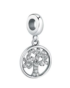 Morellato women Tree charms steel silver with crystal