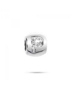 Morellato Drops P WHITE CRYSTAL Charms For Women Silver