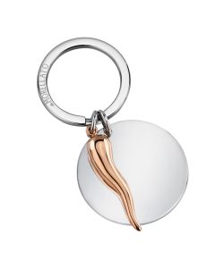 Morellato PEPPER ladies keyring steel silver , Rose gold