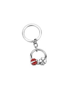 Morellato Story Key Ring For Women Silver , Red