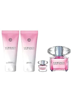 طقم عطر فيرزاتشي برايت كريستال للنساء - أو دو تواليت 90 مل