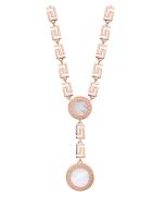 Versace Greca Pendant Rose Gold , Mother of pearl