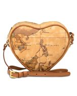 Alviero Martini Geo Classic Heart mini crossbody bag