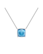 Versace Neck Mardava Wg Blue Topaz