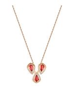 Versace Gorgon Claw Pendant, Rose Gold With Diamond 