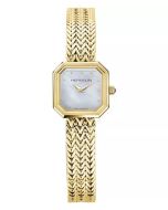 Michel Herbelin Ladies Watch Octogone Gold Tone