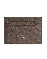 Montblanc Sartorial card holder 5cc grey leather 