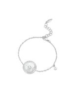 Police ladies bracelet steel silver with MOP