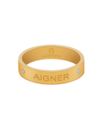 Aigner logo ring for women 