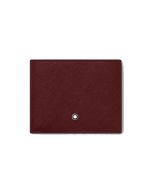 Montblanc Sartorial wallet 6cc Burgundy leather 