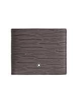 Montblanc 4810 wallet 8cc with grey leather 