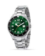 Sector 230 men Quartz watch steel silver , Green