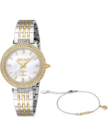 Just Cavalli Ladies Varenna Watch set gold , Silver 