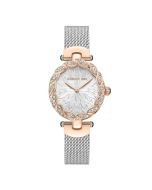 Cerruti 1881 NEMI ladies watch steel rose gold , Silver