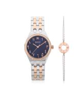 DICI Milano Clema ladies watch steel rose gold , Blue 