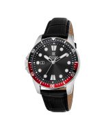 DICI Milano Rolmo watch for men with black leather