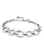 Aigner double ladies bracelet steel silver