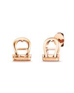 Aigner Women's Earrings – Durable Stainless Steel Rose Gold