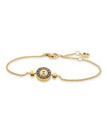 Aigner Women's Bracelet with Logo Stainless Steel Gold
