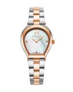 Aigner TRANI ladies watch steel silver , Rose gold