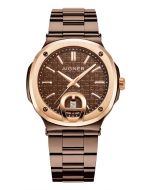 Aigner TAVIANO men watch stainless steel brown 