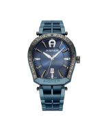 Aigner ROVIGO watch for men stainless steel blue 