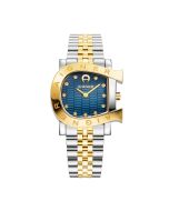 Aigner MASSA DUE watch for women stainless steel gold , Blue