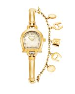 Aigner TUSCANIA ladies watch stainless steel gold