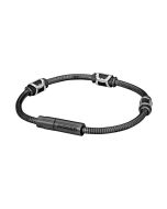 Aigner Delfino bracelet for men stainless steel black
