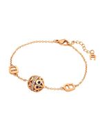 Aigner SANCIA bracelet for women steel rose gold , Blue