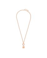 Aigner MILIA necklace for women steel rose gold with crystal