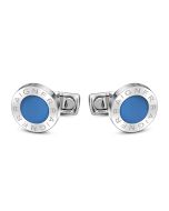Aigner TIRSO cufflink for men steel Blue 