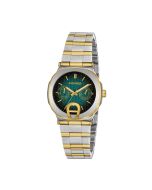 Aigner Taviano women watch stainless steel gold , Green