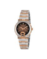 Aigner Taviano women watch stainless steel rose gold , Brown