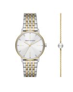 Armani Exchange women watch set with 2 pcs 