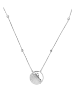 Police SEASHELL ladies necklace steel silver with crystal