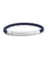 Daytona Silver Bracelet in Blue