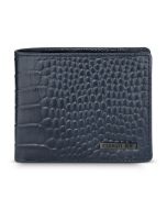 Cerruti 1881 men wallet 8cc in blue leather
