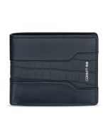Cerruti 1881 leather wallet for men 6 cards deep blue 