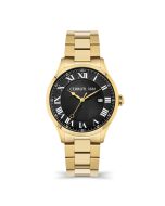 Cerruti 1881 Torcegno Watch For Men Steel Gold , Black