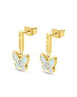 Cerruti 1881 MARIPOSA women earring steel gold