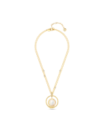 Cerruti 1881 ECLIPSE necklace for women gold ,Mother of pearl
