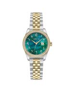 Cerruti 1881 BACCIO ladies watch steel gold - Green
