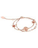 DICI Milano viola bracelet for women rose gold with crystal