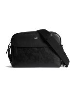 Dunhill Belgrave Optical City Messenger Black Leather