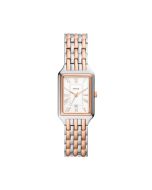 Fossil Raquel Three-Hand Date Rose Gold-Tone - Steel Watch