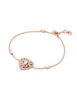 Michael Kors Love Steel Rose Gold ladies Bracelet 