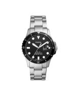 Fossil FB-01 Three-Hand Date Stainless Steel Watch , Black