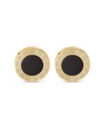 Guy Laroche Alain cufflink for men Black onyx 